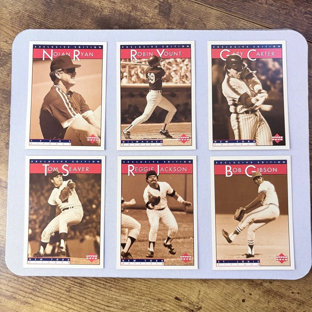 1995 Sonic Upper Deck Baseball Complete 20 Card Set Nolan Ryan Babe Ruth Ty Cobb